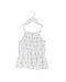 A White Sleeveless Tops from Bonpoint in size 4T for girl. (Front View)