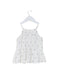 A White Sleeveless Tops from Bonpoint in size 4T for girl. (Front View)
