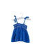 A Blue Sleeveless Tops from Kidsagogo in size 6-12M for girl. (Front View)