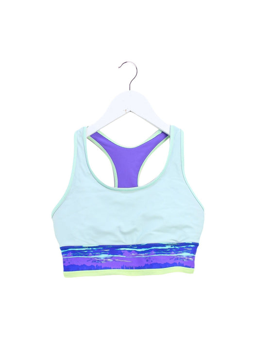 A Blue Sleeveless Tops from Ivivva in size 12Y for girl. (Back View)