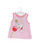 A Pink Sleeveless Tops from Chicco in size 12-18M for girl. (Back View)