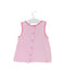 A Pink Sleeveless Tops from Chicco in size 12-18M for girl. (Front View)