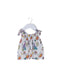 A Multicolour Sleeveless Tops from Velveteen in size 3-6M for girl. (Back View)