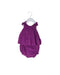 A Purple Sleeveless Tops from Velveteen in size 3-6M for girl. (Front View)