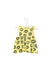 A Yellow Sleeveless Tops from Little Me in size 3-6M for girl. (Front View)