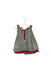 A Beige Sleeveless Tops from Absorba in size 3-6M for girl. (Front View)