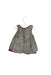 A Beige Sleeveless Tops from Absorba in size 3-6M for girl. (Back View)