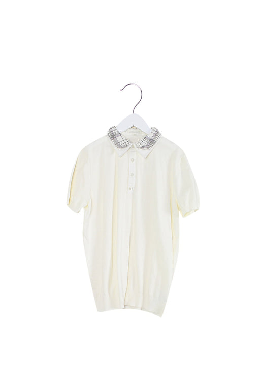 A White Short Sleeve Tops from Nicholas & Bears in size 14Y for girl. (Front View)