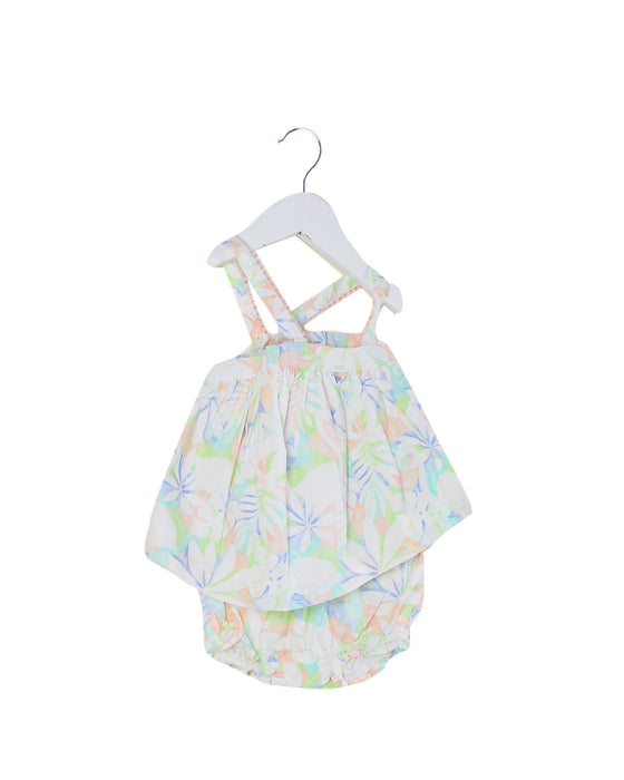 A Multicolour Sleeveless Tops from Janie & Jack in size 3-6M for girl. (Front View)