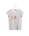 A Grey Short Sleeve Tops from IKKS in size 14Y for girl. (Front View)