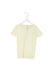 A Yellow Short Sleeve Tops from Nicholas & Bears in size 12Y for girl. (Front View)