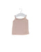 A Beige Sleeveless Tops from Oeuf in size 0-3M for girl. (Front View)
