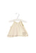 A Beige Sleeveless Tops from Natalys in size 3-6M for girl. (Front View)