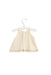 A Beige Sleeveless Tops from Natalys in size 3-6M for girl. (Back View)