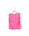 A Pink Sleeveless Tops from Seed in size 0-3M for girl. (Front View)
