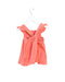 A Orange Sleeveless Tops from Petite Lucette in size 3-6M for girl. (Back View)