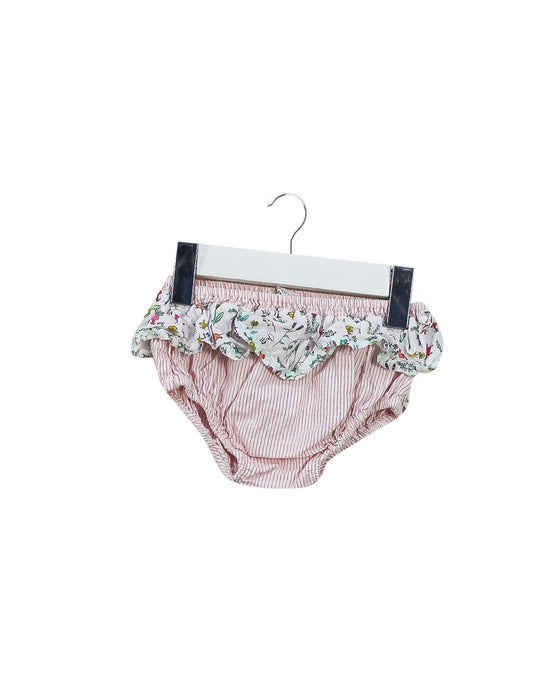 A Multicolour Sleeveless Tops from Les Enfantines in size 3-6M for girl. (Back View)