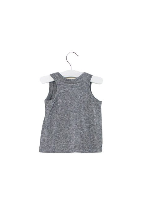 A Grey Sleeveless Tops from Egg by Susan Lazar in size 3-6M for girl. (Back View)