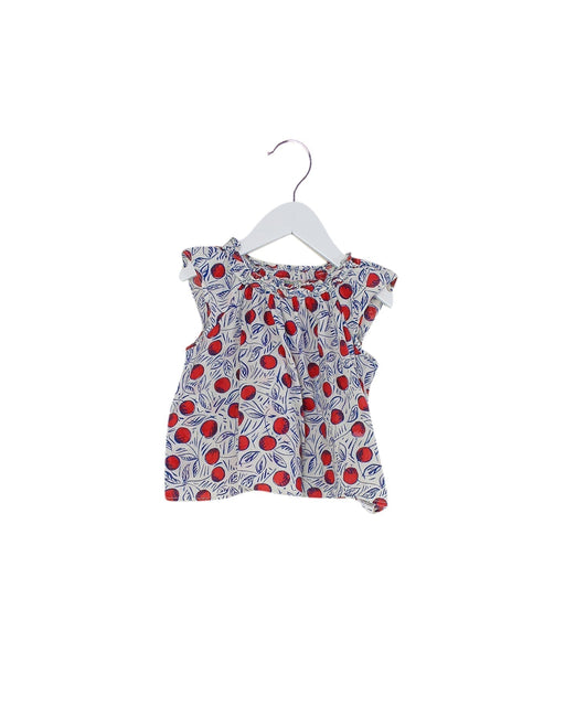A Multicolour Sleeveless Tops from Bonpoint in size 6-12M for girl. (Front View)