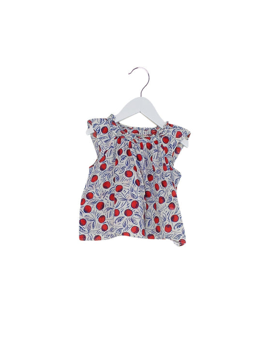 A Multicolour Sleeveless Tops from Bonpoint in size 6-12M for girl. (Front View)