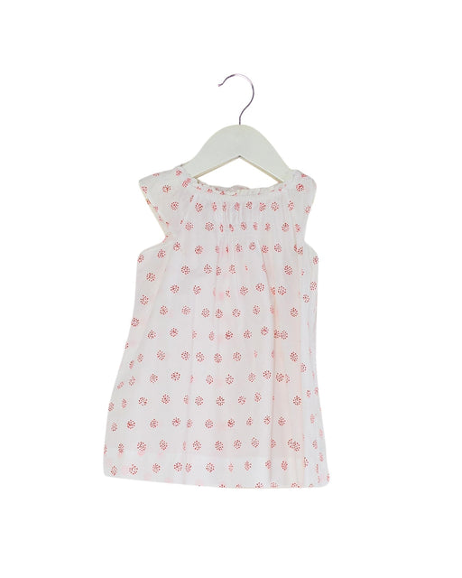 A Orange Sleeveless Tops from Bonpoint in size 6-12M for girl. (Front View)