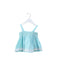 A Blue Sleeveless Tops from Ralph Lauren in size 6-12M for girl. (Front View)
