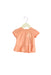 A Pink Short Sleeve Tops from Chloe in size 3-6M for girl. (Front View)