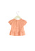 A Pink Short Sleeve Tops from Chloe in size 3-6M for girl. (Back View)