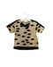 A Beige Short Sleeve Tops from Mini Rodini in size 3T for girl. (Front View)