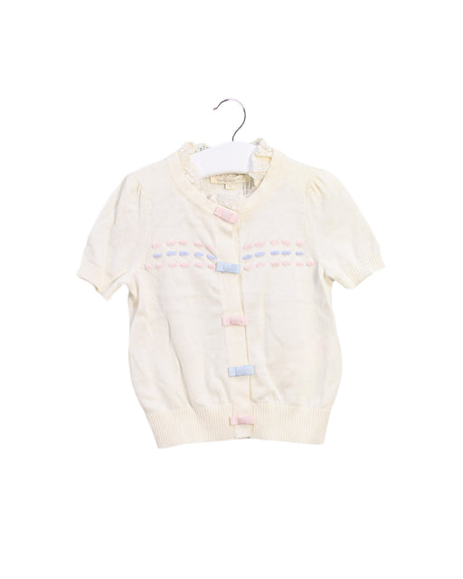 A Ivory Short Sleeve Tops from Nicholas & Bears in size 2T for girl. (Front View)