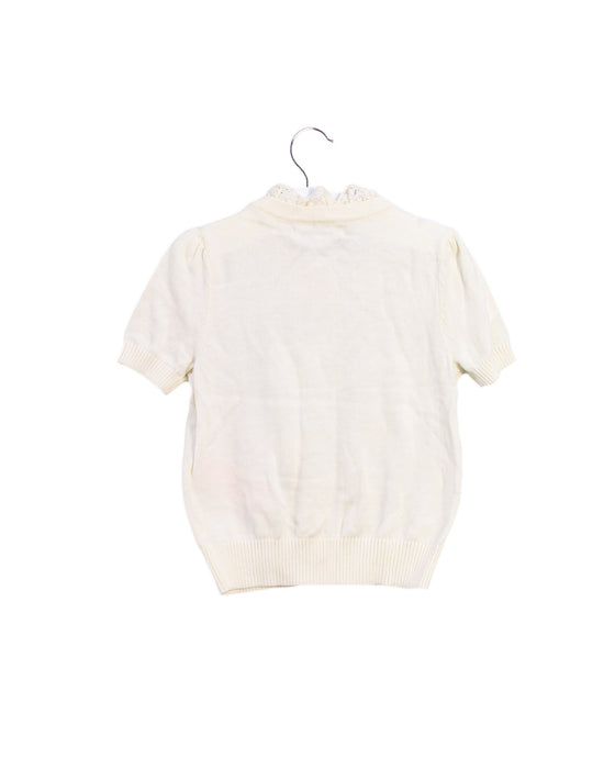 A Ivory Short Sleeve Tops from Nicholas & Bears in size 2T for girl. (Back View)