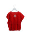 A Red Short Sleeve Tops from Sunchild in size 4T for girl. (Front View)