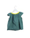 A Green Short Sleeve Tops from Bonpoint in size 4T for girl. (Back View)