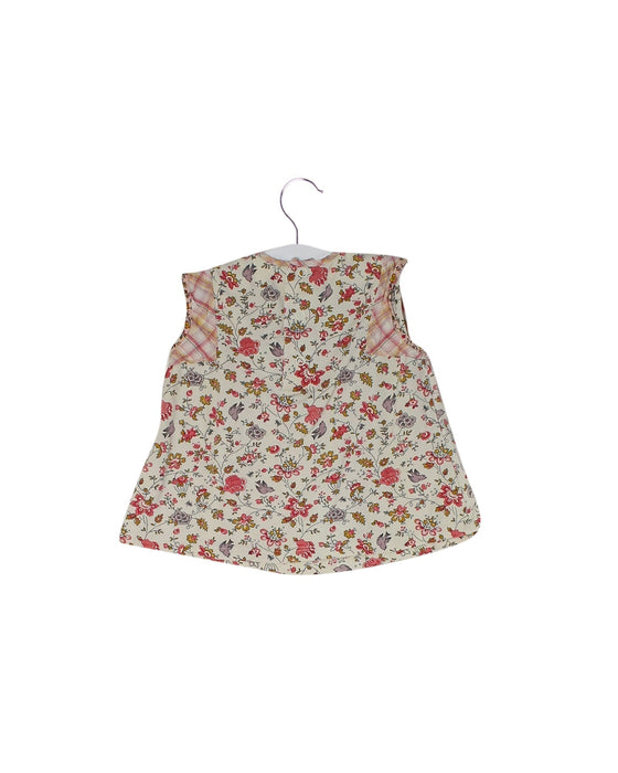 A Yellow Short Sleeve Tops from Kenzo in size 3-6M for girl. (Front View)