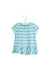 A Blue Short Sleeve Tops from Ralph Lauren in size 6-12M for girl. (Front View)