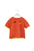 A Orange Short Sleeve Tops from Chickeeduck in size 5T for girl. (Front View)
