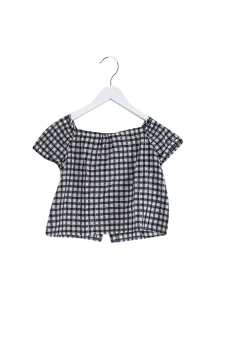 A  Short Sleeve Tops from Bonpoint in size 4T for girl. (Front View)