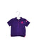 A Purple Short Sleeve Tops from Shanghai Tang in size 3-6M for girl. (Front View)