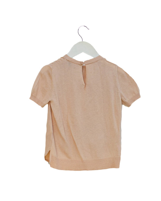 A Pink Short Sleeve Tops from Stella McCartney in size 4T for girl. (Back View)