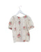 A Ivory Short Sleeve Tops from Bonpoint in size 4T for girl. (Back View)