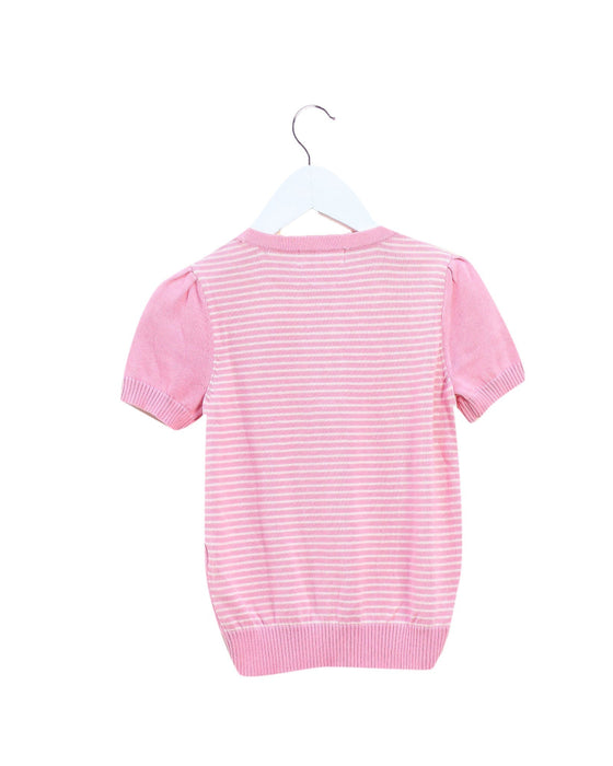 A Pink Short Sleeve Tops from Nicholas & Bears in size 3T for girl. (Front View)