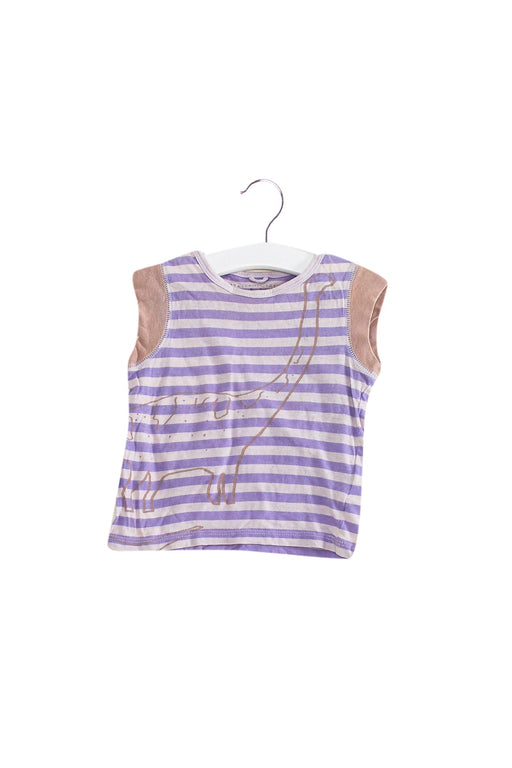 A Purple Short Sleeve Tops from Stella McCartney in size 12-18M for girl. (Front View)