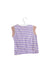 A Purple Short Sleeve Tops from Stella McCartney in size 12-18M for girl. (Back View)