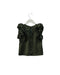 A Green Short Sleeve Tops from Velveteen in size 4T for girl. (Back View)