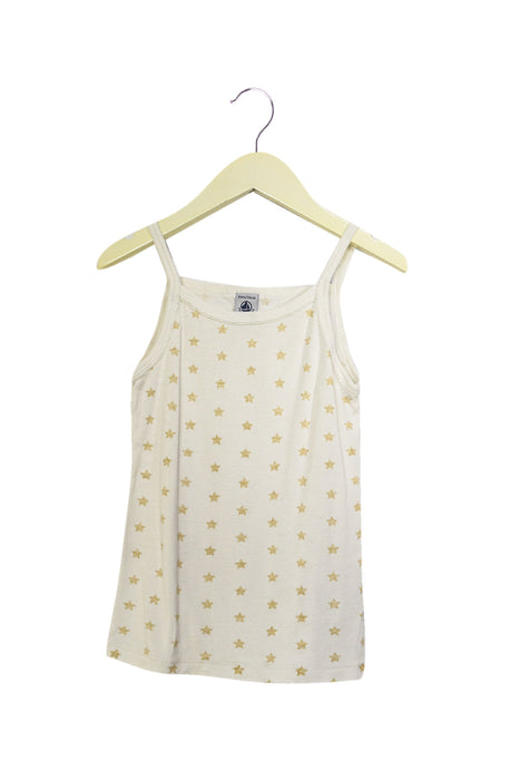 A White Sleeveless Tops from Petit Bateau in size 3-6M for girl. 