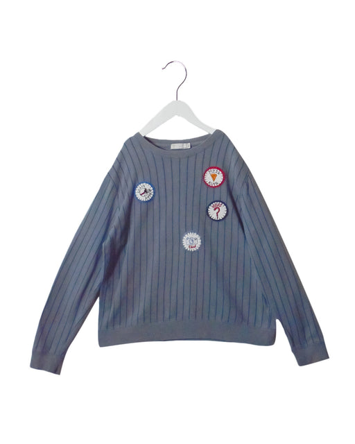 A Grey Sweatshirts from Stella McCartney in size 14Y for boy. (Front View)