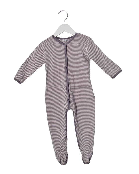 A White Long Sleeve Jumpsuits from Petit Bateau in size 18-24M for neutral. (Front View)