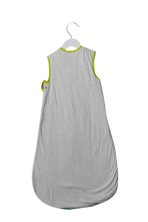 A Blue Sleepsacs from The Gro Company in size 12-18M for neutral. (Front View)
