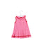 A Pink Sleeveless Dresses from Jacadi in size 6-12M for girl. (Back View)