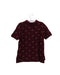 A Burgundy Short Sleeve Polos from Polo Ralph Lauren in size 3T for boy. (Back View)